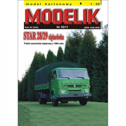 Samochód ciężarowy STAR 28/29 - Modelik 35/11