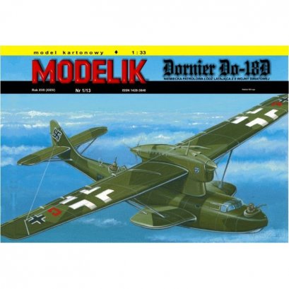 Samolot DORNIER Do-18D - Modelik 1/13