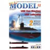 Okręt USS Von Steuben / Lafayette - Sklej Model 22
