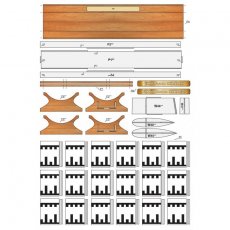 Okręt USS Von Steuben / Lafayette - Sklej Model 22