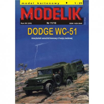 Samochód terenowy DODGE WC-51 - Modelik 11/10