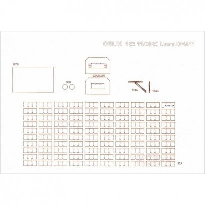 Detale do koparki Unex DH 411 - Orlik 163
