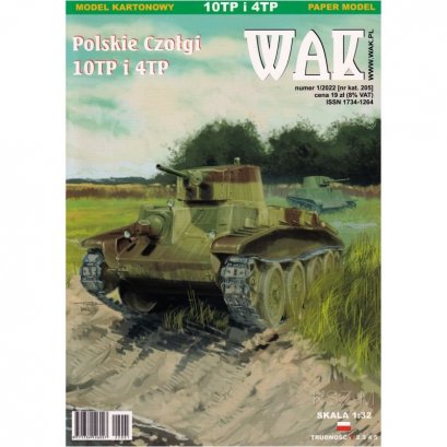 Czołgi 10TP i 4TP - WAK 1/22