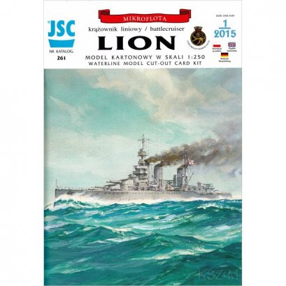 Brytyjski krążownik liniowy LION - JSC-261