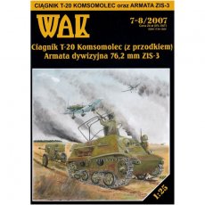 Ciągnik T-20 + armata ZIS-3 - WAK 7-8/07