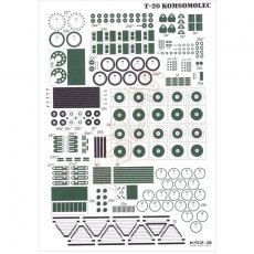 Ciągnik T-20 + armata ZIS-3 - WAK 7-8/07