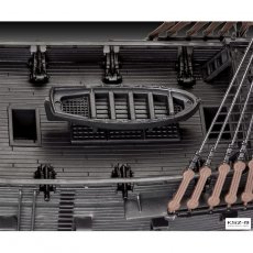 Zestaw: Czarna Perła z Piraci z Karaibów + farby, pędzelek