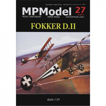 Samolot Fokker D.II - MPModel 27