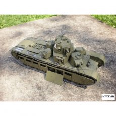 Czołg T-35A wz.1939 (wieże stożkowe)  - Modelik 2/08