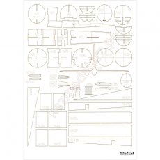 Szkielet, detale do Ki-51 Sonia - WAK 4/22