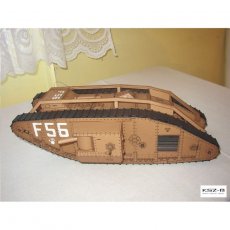 Czołg Mark Mk IV MALE - Modelik 3/21