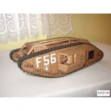 Czołg Mark Mk IV MALE - Modelik 3/21