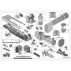 Pruski parowóz TKw2  - Modelik 1/15