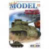 Czołg M4 Sherman - Sklej Model 23