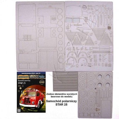 Szkielet, detale do STAR 25 pożarniczy - Answer 3/17