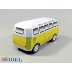 Bus Turystyczny - Żółty - Sklej Model nr 31