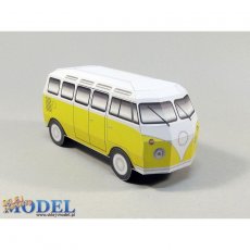 Bus Turystyczny - Żółty - Sklej Model nr 31