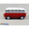 Bus Turystyczny - Czerwony - Sklej Model nr 32