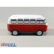 Bus Turystyczny - Czerwony - Sklej Model nr 32