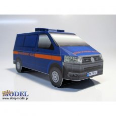 Bus Straż Ochrony Kolei - Sklej Model nr 33