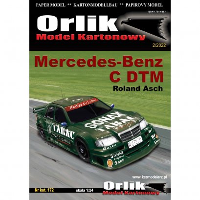 Mercedes-Benz C DTM - Roland Asch - Orlik 172