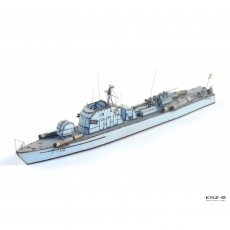 Szwedzki niszczyciel HALLAND - JSC-068