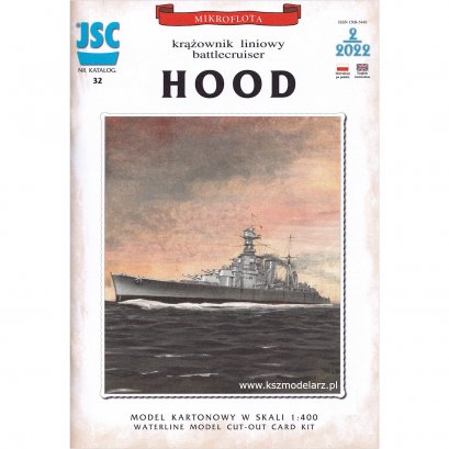 Brytyjski krażownik liniowy HOOD - JSC 32