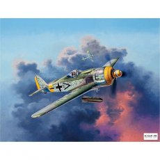 Zestaw: Focke Wulf Fw 190 F-8 + farby, klej - REVELL 03898