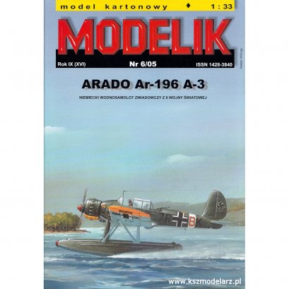 Wodnosamolot ARADO Ar-196 A-3 - Modelik 6/05