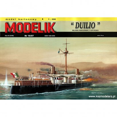 Włoski Pancernik DUILIO - Modelik 16/07