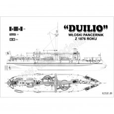 Włoski Pancernik DUILIO - Modelik 16/07