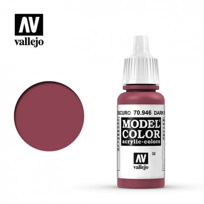 Farba Vallejo Model Color 032. Dark Red 70946