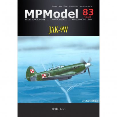 Samolot Jak-9W - MPModel 83