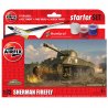 Zestaw: Sherman Firefly + farby, klej, pędzelek - Airfix A55003