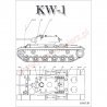 Radziecki czołg ciężki KW-1 - Modelik 4/10