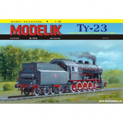 TY-23 polski parowóz towarowy - Modelik 10/10