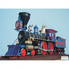 Amerykański parowóz JUPITER - Modelik 5/09