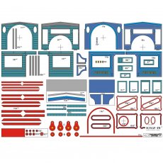 Amerykański parowóz JUPITER - Modelik 5/09