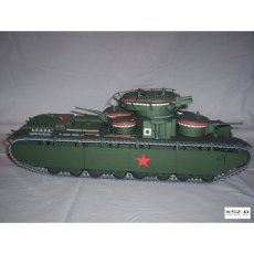 T-35 wz.1932 (wieże cylindryczne) - Modelik 1/08