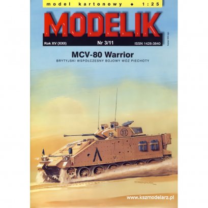 MCV-80 Warrior - bojowy wóz piechoty - Modelik 3/11