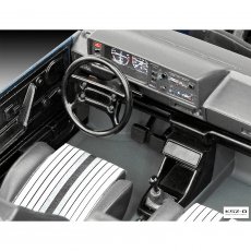 Zestaw: VW Golf GTI + farby, klej - REVELL 05694