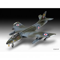 Zestaw: Hawker Hunter FGA.9 + farby + klej - REVELL 63833