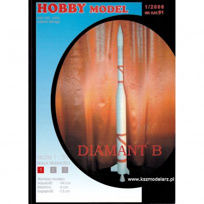 Rakieta Diamant B - Hobby Model 91