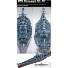 Pancernik USS Missouri BB-63 - Academy 14222 MCP