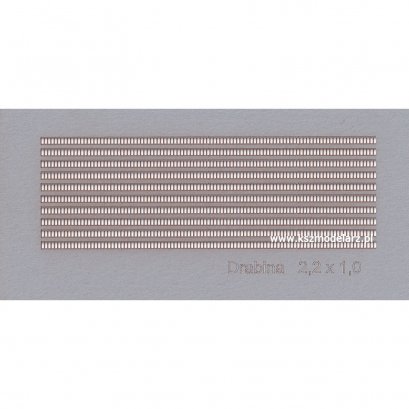 Drabinki okrętowe 2,2 x 1,0 mm w skali 1:200 (1:250)