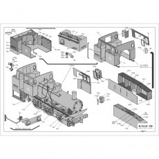 Parowóz manewrowy FERRUM T-3-A - Modelik 18/15