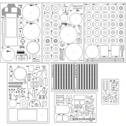 Jelcz 317D & NB-181 - szkielet, detale - Angraf 9/15