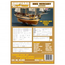 HMS Mercury - detale...