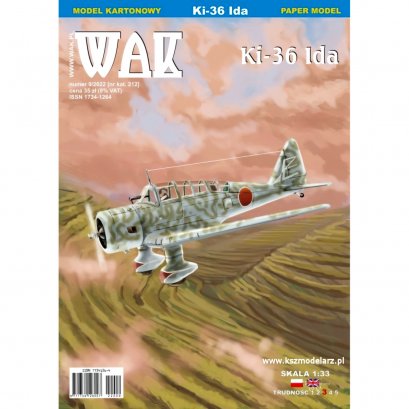 Tachikawa Ki-36 Ida - samolot obserwacyjny - WAK 9/2022