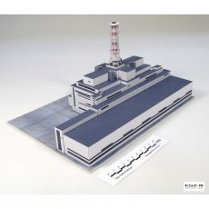 Elektrownia Jądrowa w Czarnobylu - Sklej Model 26